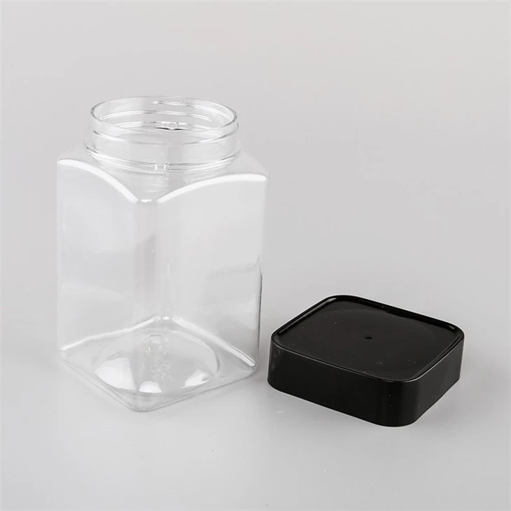 9 Oz Plastic Clear Square Jars quotation 