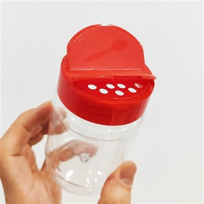 Balang Rempah Plastik Merah