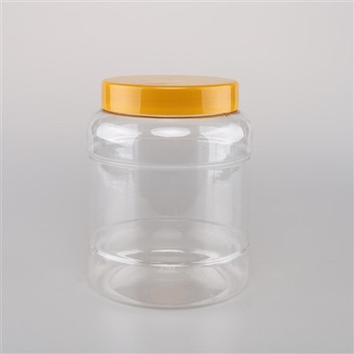 Bekas Plastik Kuning 2 Liter Dengan Penutup